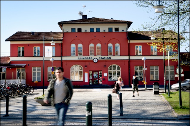 JÄRNVÄGSSTATIONEN – kommunikationshuset mitt i Alingsås